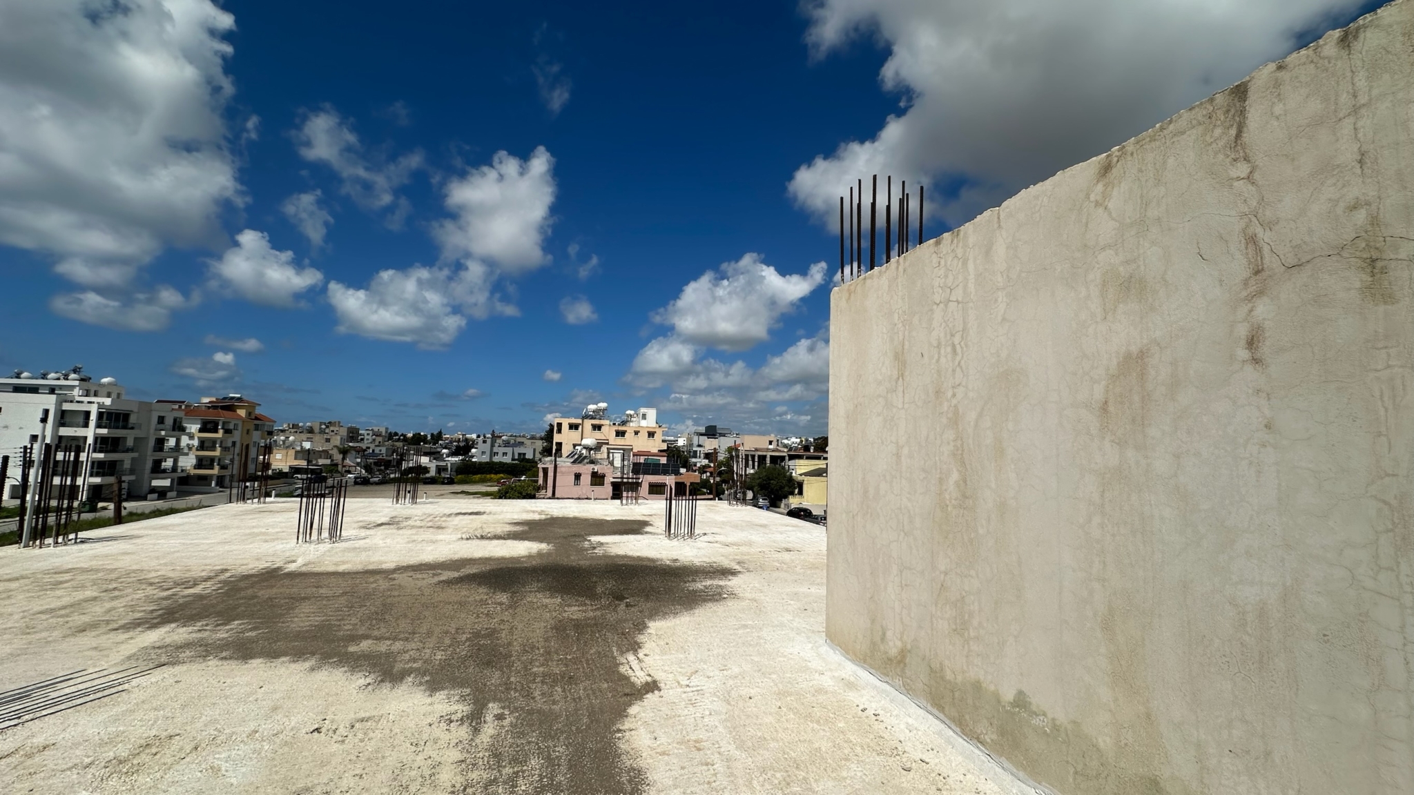 Commercial Plot with Unfinished Building Development for rent in Agios Theodoros, Paphos