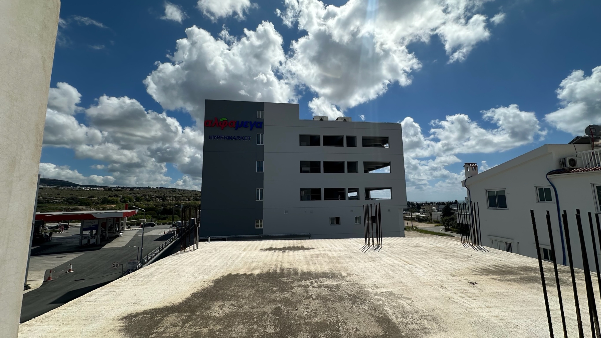 Commercial Plot with Unfinished Building Development for rent in Agios Theodoros, Paphos