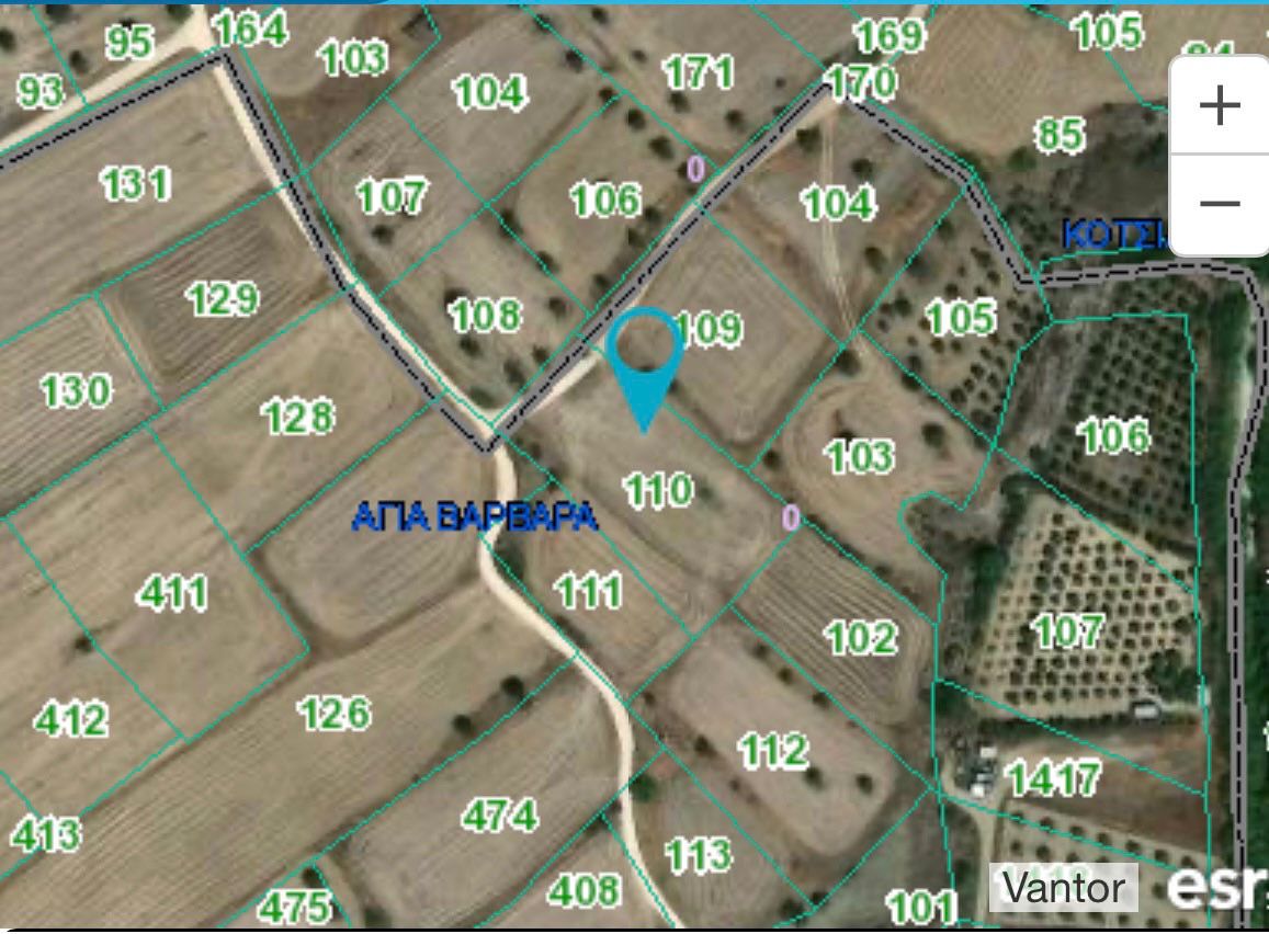 3 Plots for Sale Agia Varvara, Nicosia