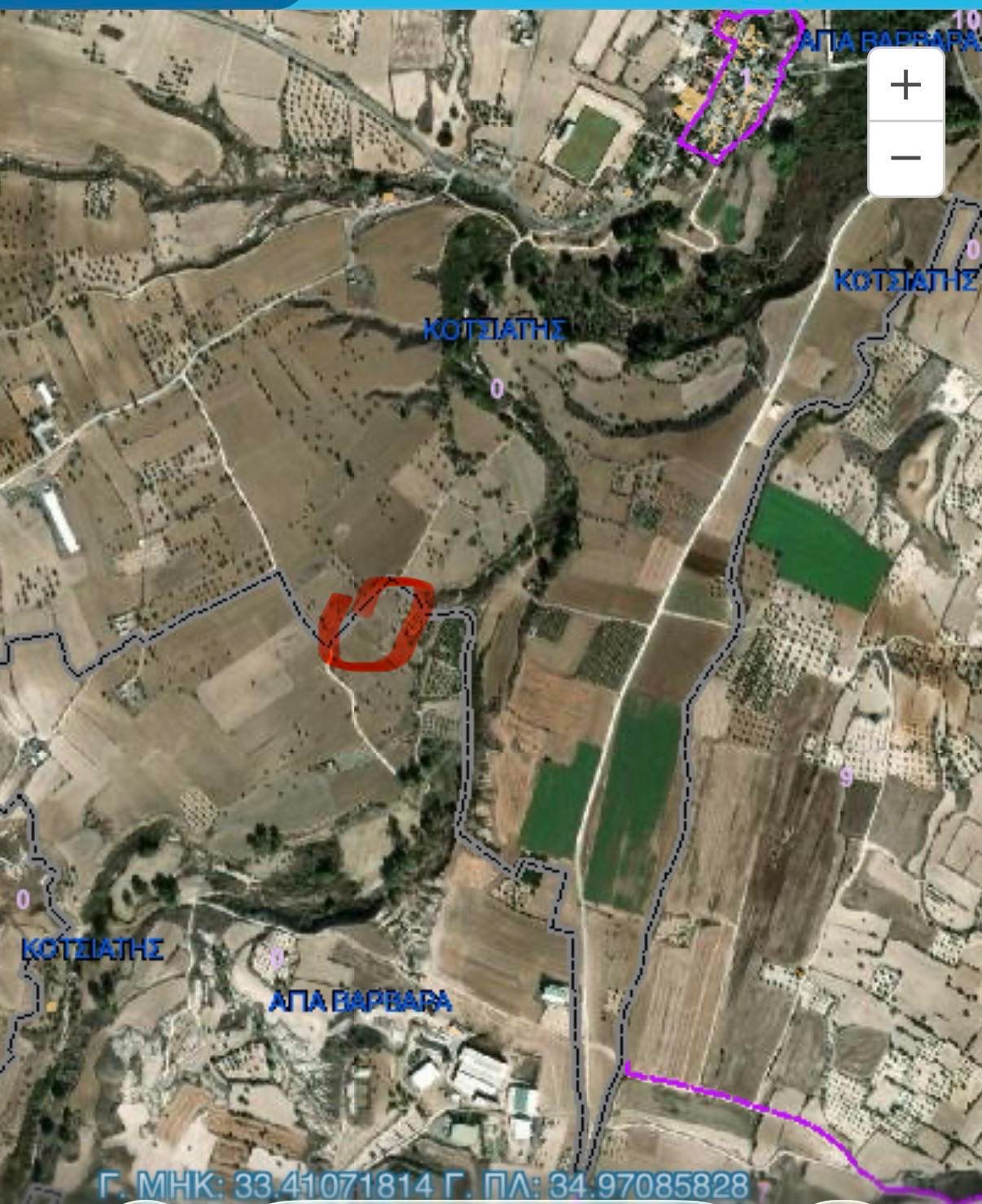 3 Plots for Sale Agia Varvara, Nicosia