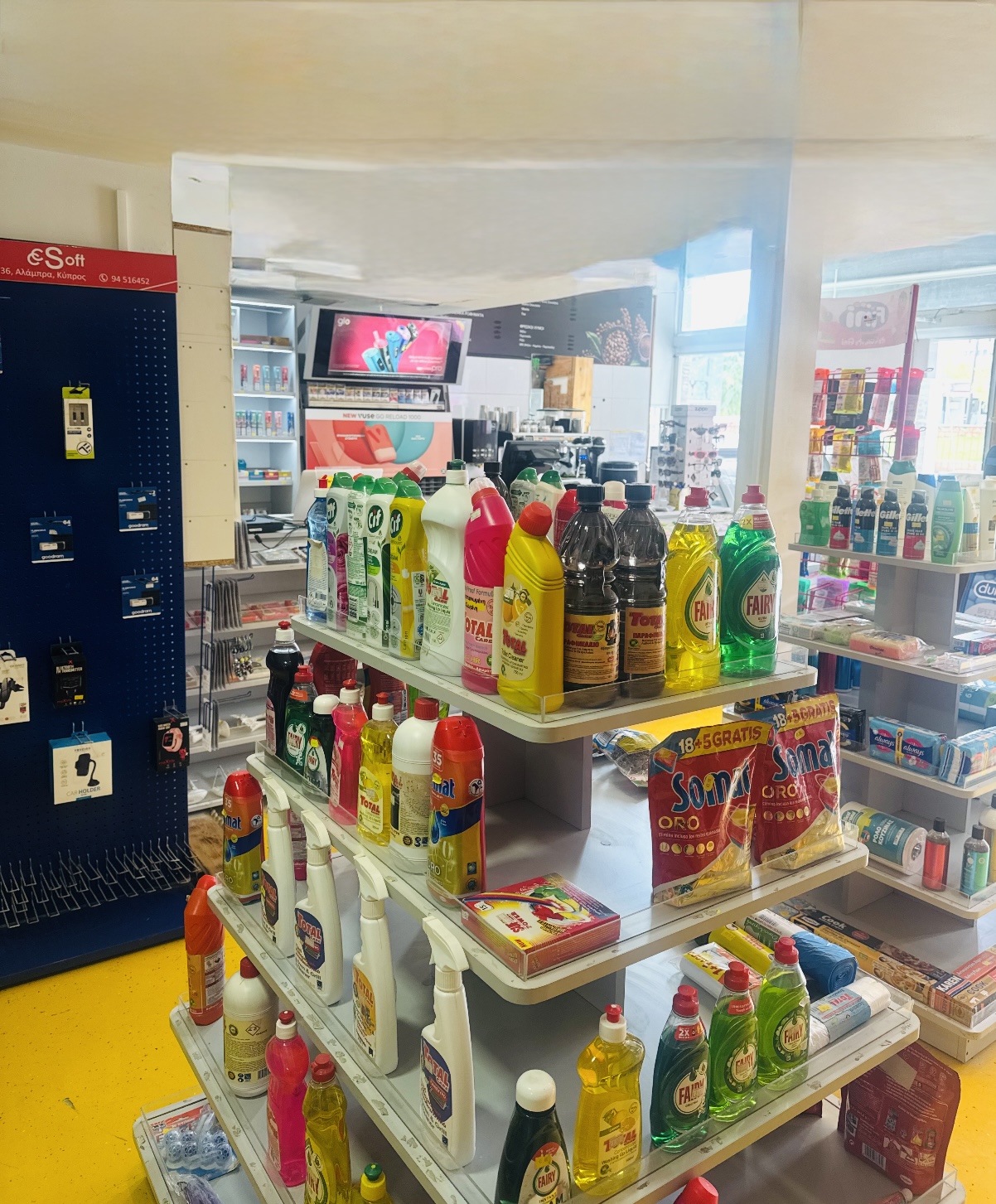FOR SALE–MINI MARKET-KIOSK-COFFEE SHOP IN PRIME LOCATION NICOSIA CITY CENTER