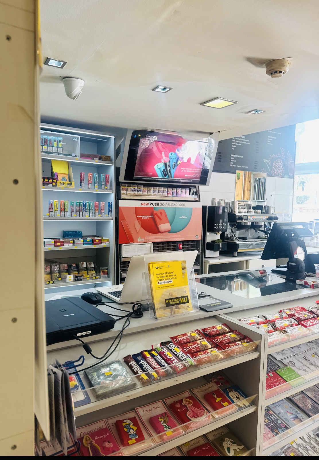 FOR SALE–MINI MARKET-KIOSK-COFFEE SHOP IN PRIME LOCATION NICOSIA CITY CENTER