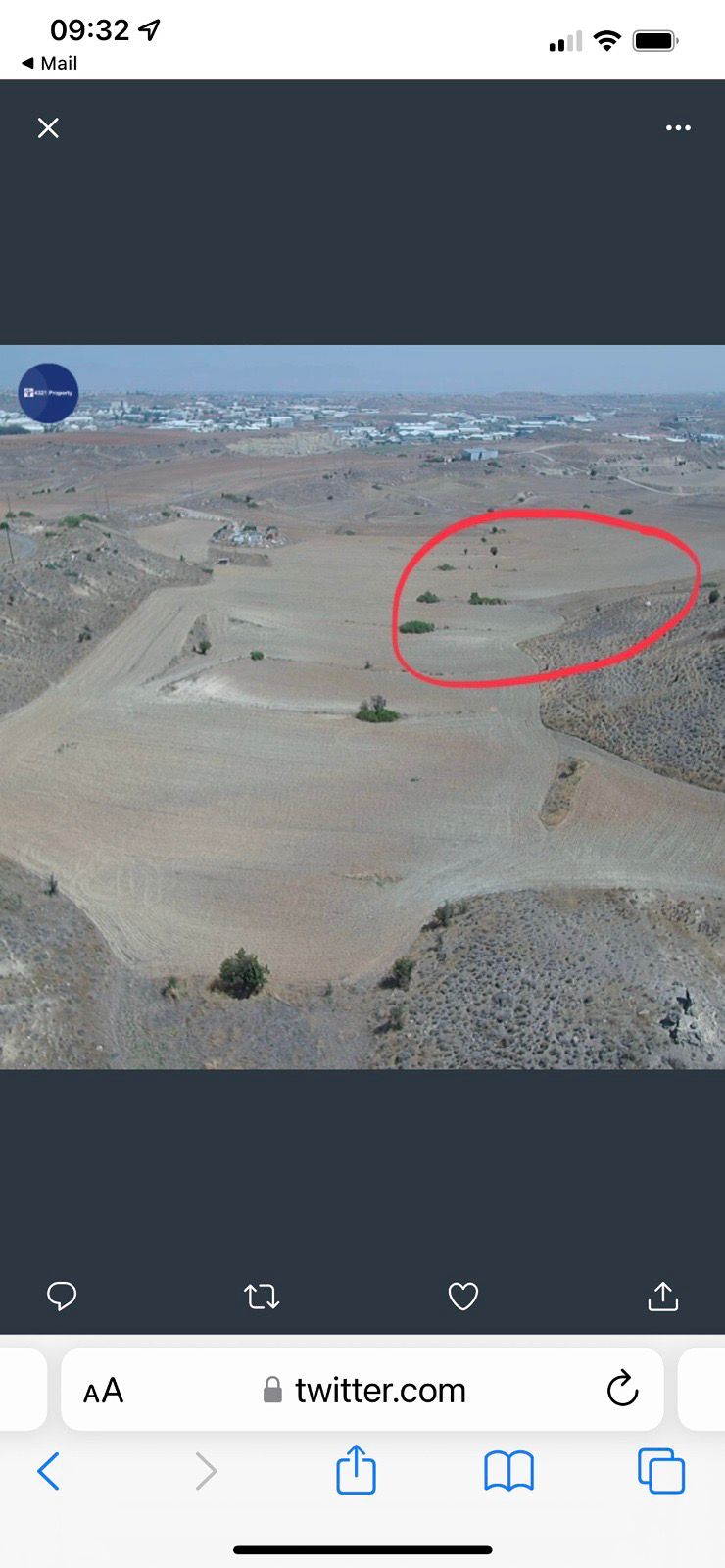 Big Agriculture Plot Nisou, Nicosia