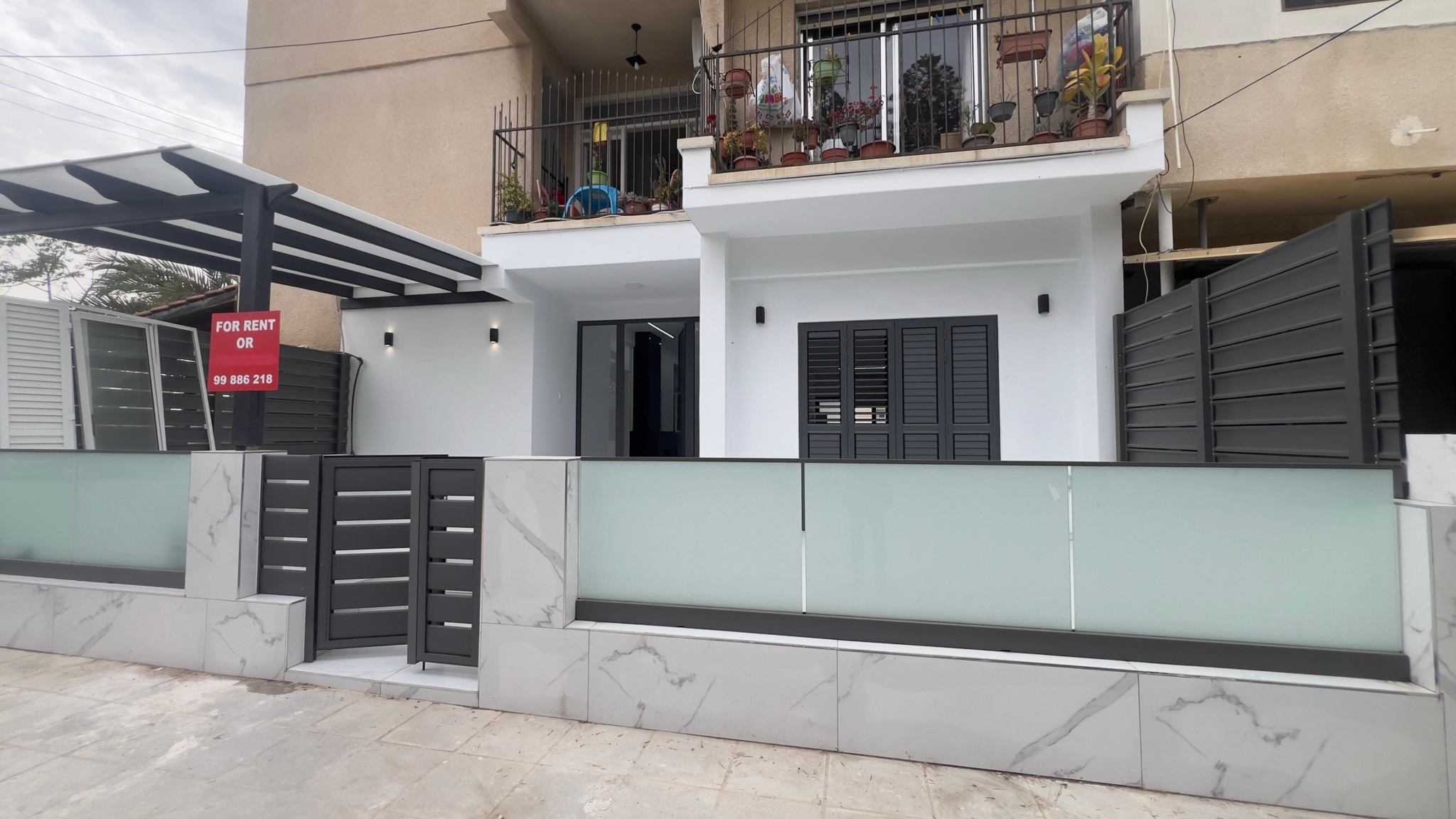 Flat for Rent Kantaras, Strovolos, Prime Location, Ground Floor-Fully Renovated